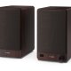 Sharp BOOKSHELF SPEAKERS 2-vie Marrone Con cavo e senza cavo 60 W 7