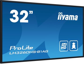 iiyama LH3260HS-B1AG visualizzatore di messaggi Pannello A digitale 80 cm (31.5") LED Wi-Fi 500 cd/m² Full HD Nero Processore integrato Android 11 24/7