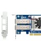 QNAP QXG-25G2SF-E810 scheda di rete e adattatore Interno Fibra 25000 Mbit/s 3