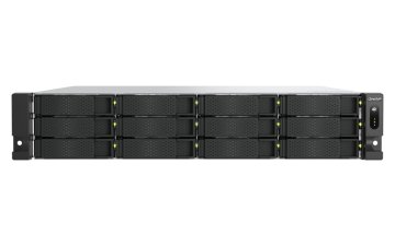 QNAP TS-H1277AXU-RP NAS Armadio (2U) AMD Ryzen™ 5 16 GB DDR5 0 TB QuTS hero Nero