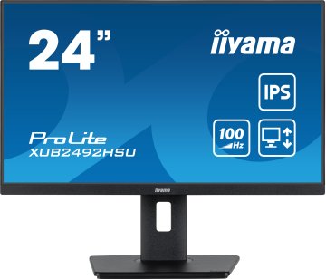 iiyama XUB2492HSU-B6 Monitor PC 60,5 cm (23.8") 1920 x 1080 Pixel Full HD LED Nero