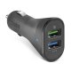 SBS Caricabatterie da auto USB - Quick Charge 2