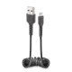 SBS Cavo dati e ricarica Micro USB spiralato 2