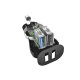 SBS Kit caricatore auto 10 Watt - Ricarica rapida con due porte USB e cavo USB e USB-C incluso 3