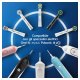 Oral-B 3D White Testine Di Ricambio Con Tecnologia CleanMaximiser, Confezione Da 5 Pezzi 5