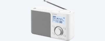 Sony XDR-S61D Radio Portatile Digitale Bianco