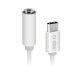 SBS TEINTJACKTYCFMW cavo per cellulare Bianco 0,09 m 3.5mm USB C 2