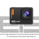 Onegearpro EIS 4K FUN BLADE fotocamera per sport d'azione 14 MP 4K Ultra HD CMOS Wi-Fi 4