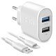 SBS TEKITTR2ULH2189A Caricabatterie per dispositivi mobili Smartphone, Tablet Bianco AC Interno 2