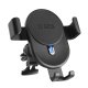 SBS Supporto auto per telefono con ricarica rapida Wireless e meccanismo a gravità 2