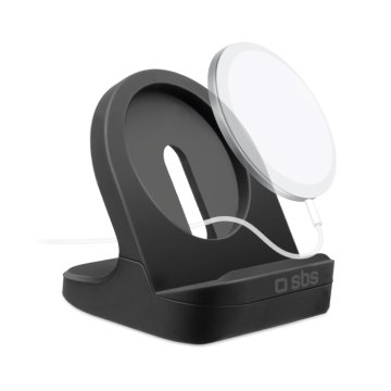 SBS TESUPMSMOD Caricabatterie per dispositivi mobili Smartphone Nero Carica wireless Interno