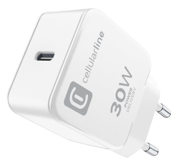 Cellularline The One Power Delivery 30W The One è il caricabatterie da rete che permette di ricaricare alla massima velocità diversi dispositivi Apple come iPhone, iPad e diversi modelli di MacBook.