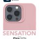 Cellularline Sensation - iPhone 14 Pro Custodia in silicone soft touch con tecnologia antibatterica Microban® integrata 7