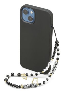 Cellularline Phone Strap Classy - Universale Laccetto colorato di perline per personalizzare lo smartphone