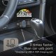 Cellularline Car Multipower Ultra - iPhone, Samsung, Xiaomi, Oppo and other Smartphones and Tablets Caricabatterie da auto veloce con porta USB e porta USB-C 6