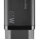 Cellularline Multipower Micro 65W Caricabatterie da rete veloce ultracompatto 3 porte, 65W 4