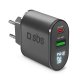 SBS TETREV20PDW Caricabatterie per dispositivi mobili Universale Nero AC Ricarica rapida Interno 2
