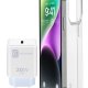 Cellularline Starter Kit- iPhone 14 Plus Kit di accessori per la ricarica e la protezione di iPhone 2