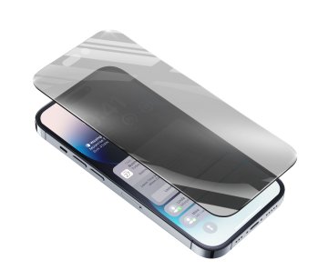 Cellularline Top Secret Glass - iPhone 14 Pro Vetro temperato con filtro privacy