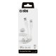 SBS TECABLPOLOTCLIGW cavo Lightning 1,5 m Bianco 4