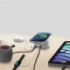 SBS TEWIRELESSORG15W Caricabatterie per dispositivi mobili Cuffie, Smartphone, Orologio intelligente Bianco USB Carica wireless Ricarica rapida Interno 6