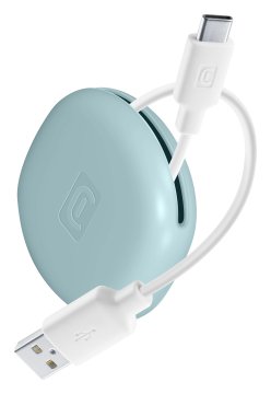 Cellularline Bag Cable Cavo da USB a USB-C con portacavo