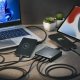 Cellularline MULTIPOWER DESK 65W Caricabatterie da rete 4 porte Gan 65W 4