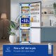 Samsung Frigorifero Combinato EcoFlex AI 2m 390L RB38C774DSA 24