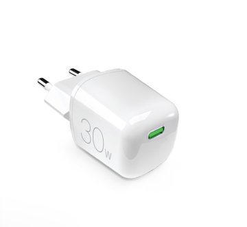 PURO PUFCMTCUSBC30WGWHI Caricabatterie per dispositivi mobili Computer portatile, Smartphone, Tablet Bianco AC Ricarica rapida Interno