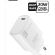 Cellularline CARICABATTERIA RETE APPLE 20W SMALL BIANCO Caricabatterie da rete USB-C 20W in micropack 3