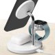 SBS TEWIRMAG3IN1 Caricabatterie per dispositivi mobili Cuffie, Smartphone, Orologio intelligente Bianco USB Carica wireless Ricarica rapida Interno 3