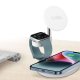 SBS TEWIRMAG3IN1 Caricabatterie per dispositivi mobili Cuffie, Smartphone, Orologio intelligente Bianco USB Carica wireless Ricarica rapida Interno 4