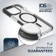 Cellularline Tetra Force Strong Guard Mag - iPhone 15 Custodia ultra protettiva, anti-shock compatibile con ecosistema Apple Magsafe 5
