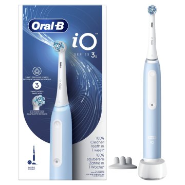 Oral-B iO 3 Adulto Spazzolino a vibrazione Azzurro