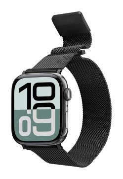 Cellularline Steel Band - Apple Watch 38/40/41 mm Cinturino in acciaio per Apple Watch