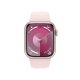 Apple Watch Series 9 GPS Cassa 41mm in Alluminio Rosa con Cinturino Sport Rosa Confetto - M/L 3