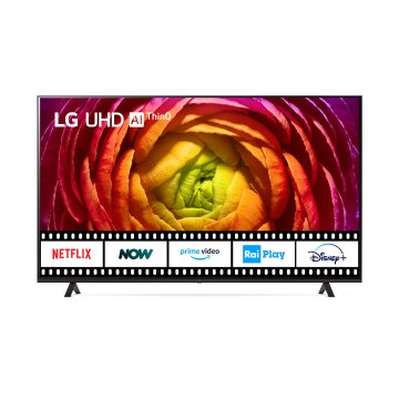 LG UHD 75'' Serie UR76 75UR76006LL, TV 4K, 3 HDMI, SMART TV 2023