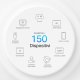 TP-Link Deco X50-5G Dual-band (2.4 GHz/5 GHz) Wi-Fi 6 (802.11ax) Bianco 3 Interno 11