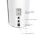 TP-Link Deco X50-5G Dual-band (2.4 GHz/5 GHz) Wi-Fi 6 (802.11ax) Bianco 3 Interno 5