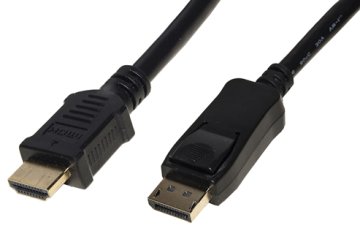 Link Accessori LKCDPH18 cavo e adattatore video 1,8 m DisplayPort HDMI tipo A (Standard) Nero