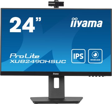 iiyama ProLite XUB2490HSUC-B5 (EOL) Monitor PC 60,5 cm (23.8") 1920 x 1080 Pixel Full HD LED Nero