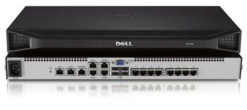 DELL DAV2108 switch per keyboard-video-mouse (kvm) Montaggio rack Argento