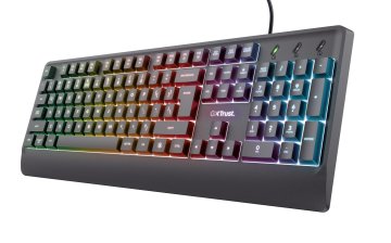 Trust TASTIERA GAMING ILLUMINATA