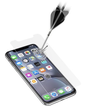 Cellularline Impact Glass - iPhone 11/XR Vetro temperato sottile, resistente e super sensibile