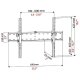 Bravo 92402635 Supporto TV a parete 190,5 cm (75