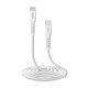SBS TECABLELIGTC2W cavo Lightning 2 m Bianco 2
