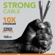 Cellularline Tetra Force Cable 120cm - USB-C to Lightning Cavo USB-C to Lightning ultra resistente 11