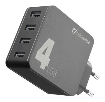 Cellularline Multipower 4 - iPhone, Samsung, Huawei, Xiaomi and other Smartphones and Tablets