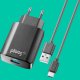 PLOOS - USB KIT ADAPTER 18W - USB-C Caricabatterie da rete 18W con cavo USB Type-C 2