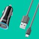 PLOOS - USB CAR KIT ADAPTER 2A - Micro USB 2